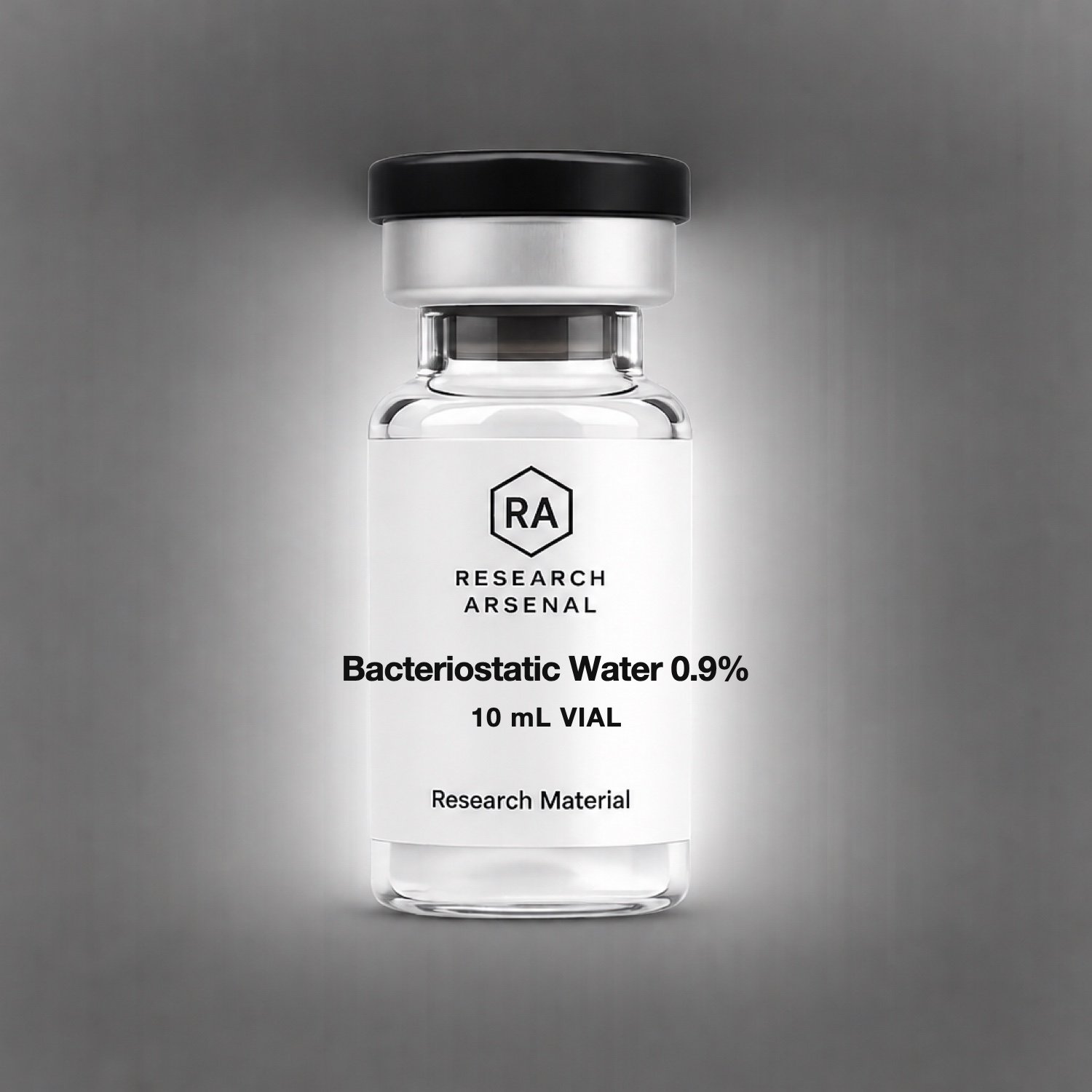Bacteriostatic Water 0.9% 10 mL Research Arsenal vial